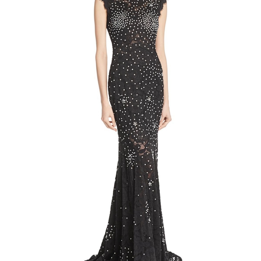 Bloomingdale's Lace and Rhinestone Prom/Gala Dress